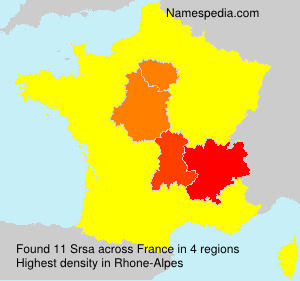 Surname Srsa in France Surname Srsa in France