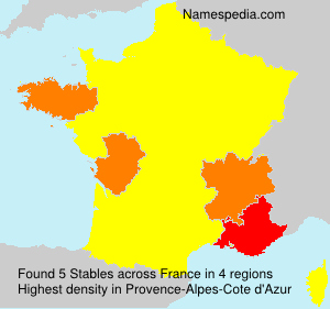 Surname Stables in France Surname Stables in France