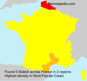 Surname Staboli in France