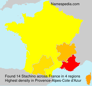 Surname Stachino in France Surname Stachino in France