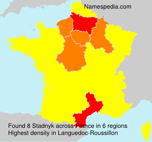 Surname Stadnyk in France Surname Stadnyk in France