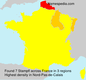 Surname Stampfl in France Surname Stampfl in France