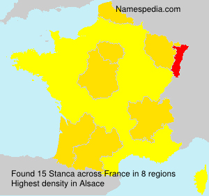 Surname Stanca in France Surname Stanca in France