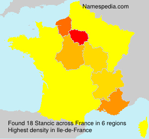 Surname Stancic in France Surname Stancic in France