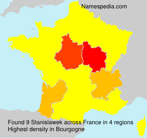Surname Stanislawek in France Surname Stanislawek in France
