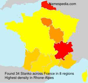 Surname Stanko in France Surname Stanko in France