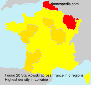 Surname Stankowski in France Surname Stankowski in France
