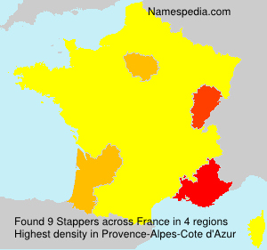 Surname Stappers in France Surname Stappers in France