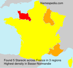 Surname Starecki in France Surname Starecki in France
