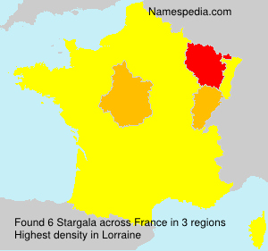 Surname Stargala in France Surname Stargala in France