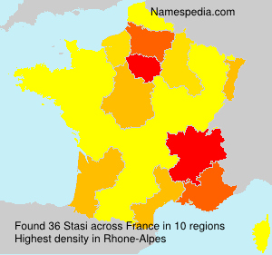 Surname Stasi in France Surname Stasi in France