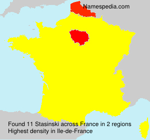 Surname Stasinski in France Surname Stasinski in France
