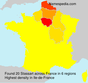 Surname Stassart in France Surname Stassart in France