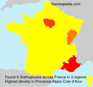 Surname Stathopoulos in France Surname Stathopoulos in France