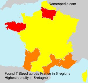 Surname Steed in France Surname Steed in France