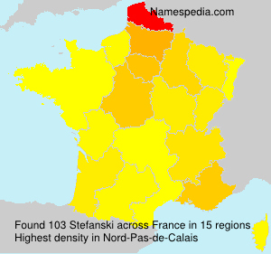 Surname Stefanski in France Surname Stefanski in France
