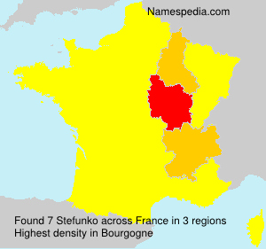 Surname Stefunko in France Surname Stefunko in France