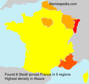 Surname Steidl in France Surname Steidl in France