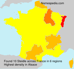 Surname Steidle in France Surname Steidle in France