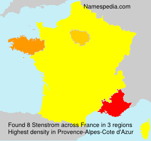 Surname Stenstrom in France Surname Stenstrom in France