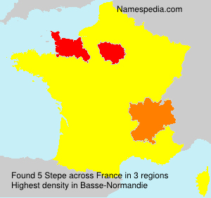 Surname Stepe in France Surname Stepe in France