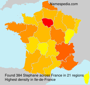 Surname Stephane in France Surname Stephane in France