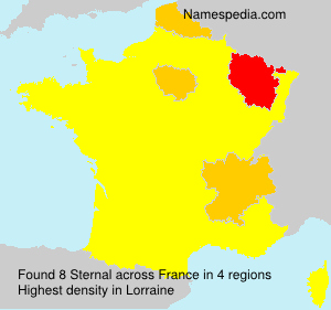 Surname Sternal in France Surname Sternal in France