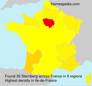 Surname Sternberg in France Surname Sternberg in France