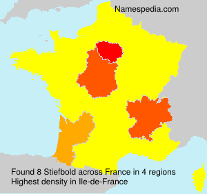 Surname Stiefbold in France