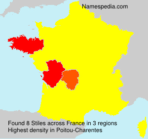 Surname Stiles in France Surname Stiles in France