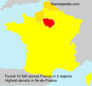 Surname Stili in France Surname Stili in France