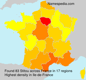 Surname Stitou in France Surname Stitou in France