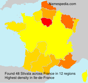 Surname Stivala in France Surname Stivala in France