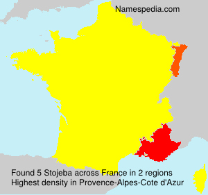 Surname Stojeba in France Surname Stojeba in France