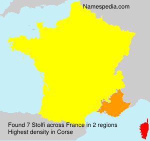 Surname Stolfi in France Surname Stolfi in France