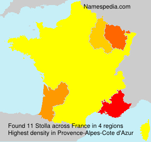 Surname Stolla in France Surname Stolla in France