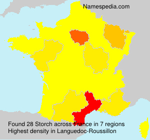 Surname Storch in France Surname Storch in France