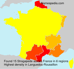 Surname Stragapede in France Surname Stragapede in France