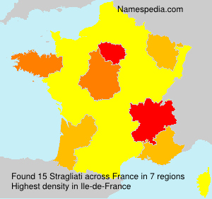 Surname Stragliati in France Surname Stragliati in France