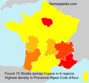 Surname Stratta in France Surname Stratta in France