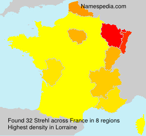 Surname Strehl in France Surname Strehl in France