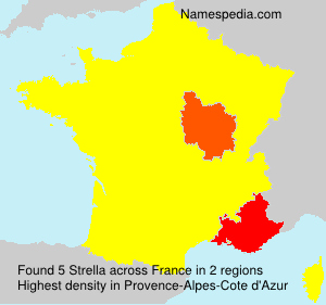 Surname Strella in France Surname Strella in France