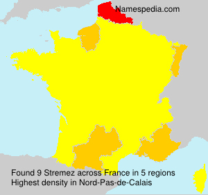 Surname Stremez in France Surname Stremez in France