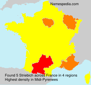 Surname Striebich in France Surname Striebich in France