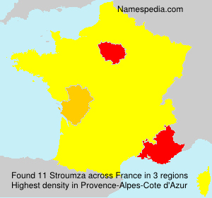 Surname Stroumza in France Surname Stroumza in France
