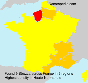 Surname Strozza in France Surname Strozza in France