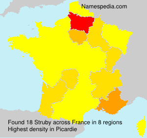 Surname Struby in France Surname Struby in France