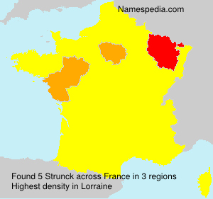 Surname Strunck in France Surname Strunck in France