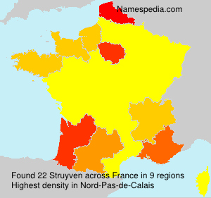 Surname Struyven in France Surname Struyven in France