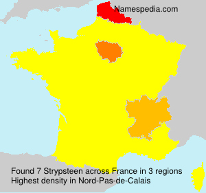 Surname Strypsteen in France Surname Strypsteen in France